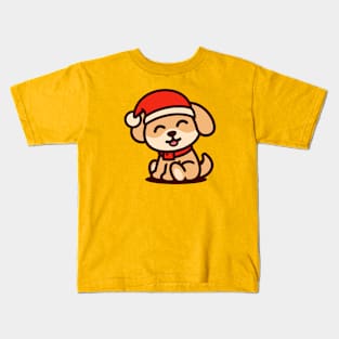 Christmas dog Kids T-Shirt